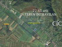 CICARLAU- la DN 1- teren intravilan DE VANZARE