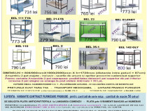 PATURI Metalice suprapuse - modele diverse - Livrare din STOC