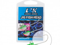 JIG HEAD L And K FISH HEAD 3/0 9g 2buc/plic
