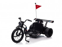 Motocicleta electrica, Kinderauto Drift-Trike, 500W, 24V 10Ah Black