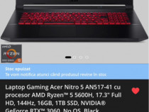 Laptop gaming acer nitro 5