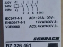 Contactor modular Schrack