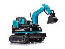 Excavator electric Kinderauto X7 2x 55W 12V-12Ah, scaun tapitat,