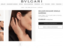 Cercel BVLGARI aur