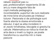 Ofer meditatii fizic, online (abonament) la matematica 5-8