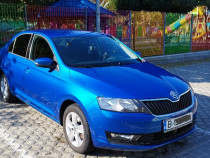 Skoda Rapid 2018 benzină 110 cp manuală 6+1 albastră