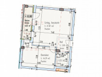 Apartament de 2 camere, semidecomandat, bloc nou, zona Pod I