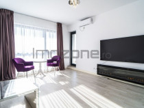 Apartament 2 camere, Aviatiei, 56 mp., 2 bai, mobilat par...