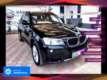 Bmw x3 x-drive luxury black facelift / dubluclimatronic / navigatie