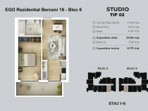 Nou Studio- Berceni - 400m Metrou