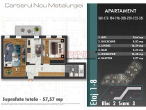 Sector 4 - Metalurgiei Park - Garsoniera cu camara