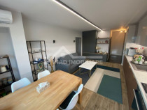 Apartament cu 2 camere, finisat mobilat modern, parcare, Zon