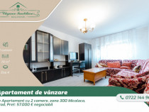 Apartament cu 2 camere, zona 300 Micalaca, Arad