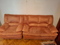 2 canapele si un fotoliu pentru living toate la pretul afisat
