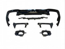 Difuzor 2.35 cu Ornamente Toba - BMW 2 Series F44 (2020+) Negru Lucios