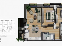 Comision 0% la cumparator! Apartament 3 camere, 81,60 mp, zo