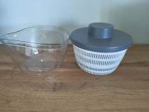 Uscător electric/centrifugă salată și legume 4 l cu castron deformat