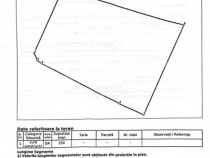 Teren intravilan 250 mp, P+3-10, POT 20%, CUT 2,2 , zona Con