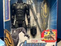 Figurina Marvel Avengers Black Panther Titan Hero Blast Gear - NOU