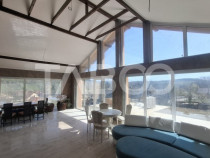Casa de vanzare 405 mp utili 2 garaje 250 mp terase Slimnic