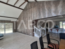 Casa de vanzare 405 mp utili 2 garaje 250 mp terase Slimnic