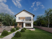 Vila individuala 4 CAMERE/3 BAI/TEREN-425 MP/Com.Berceni/COMISION 0 %