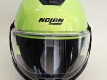 Cască Nolan N120-1 Mivedi Impulse Verde / Negru