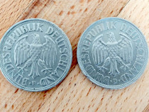 Deutsche Mark 1960 ''F'' 1965 ''D'' moneda colectie marca germana