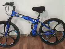 Biciclete new speed albastra negru
