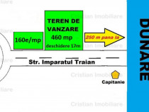 Faleza Dunarii- Capitanie Teren Pozitie Excelenta! Teren 460