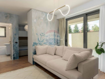 Apartament 2 camere tip studio cu terasă generoasă 50 m...