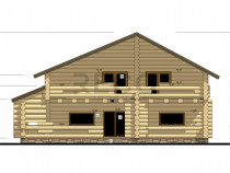 RECO Casa relocabila din busteni de molid