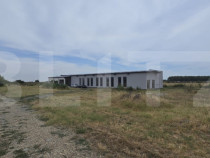 Proprietate comerciala, teren 15.923 mp, 2 hale construite,