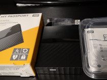 Hard Disk Western Digital 4TB Extern WD HDD 2.5 Inch USB 3.0 Passport