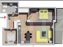 Comision 0!Apartament 3 camere, confort sporit,Bloc Nou,Petr