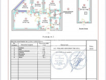 Apartament 2 camere, etaj 1,centrala proprie, zona Saguna