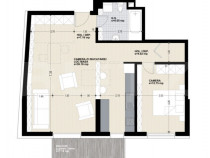 Apartament cu 2 camere, bloc nou, 67 mp, zona Dorobantilor