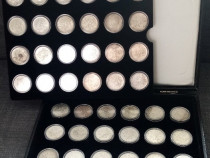 Monede din argint 5 franci Franta 1960, 1962, 1963 + CADOU