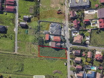 Teren 1,504 m&sup2;, 25 ml fs - Strada Randunicii