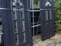 Usi gri antracit noi cu model