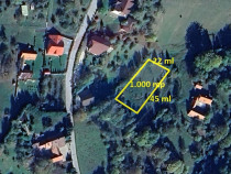 Teren de Vis în Bran – 1000mp Plat, Liniște Absolută...