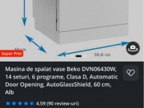 Mașină de spălat vase Beko nouă