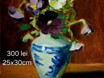 Pictură originală în ulei pe pânză