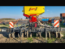 Strip till APV SLY pe 6 r&acirc;nduri cu APV pentru fertilizare
