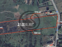 Teren intravilan de vanzare | 26.908 MP | Iedera de jos |...