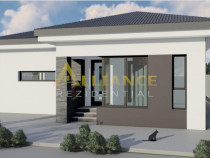 De v&acirc;nzare casa pe parter - 3 camere, 2 bai, teren 376 mp