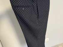 Pantaloni de barbati H&M slim fit, mar 34/36, bleumarin