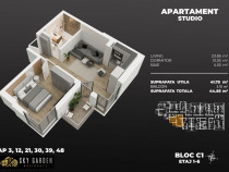 2cam - studio 3min metrou Berceni