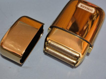Aparat de ras electric profesional, WMARK, folie titan, 1400 mAh, gold