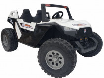 UTV electric pentru 4 copii, Kinderauto Buggy XXL 500W 24V 14Ah White
